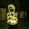 Charger l&#39;image dans la visionneuse de la galerie, Lampe Demon Slayer Agatsuma Zenitsu  lampe 3D led veilleuse décor manga