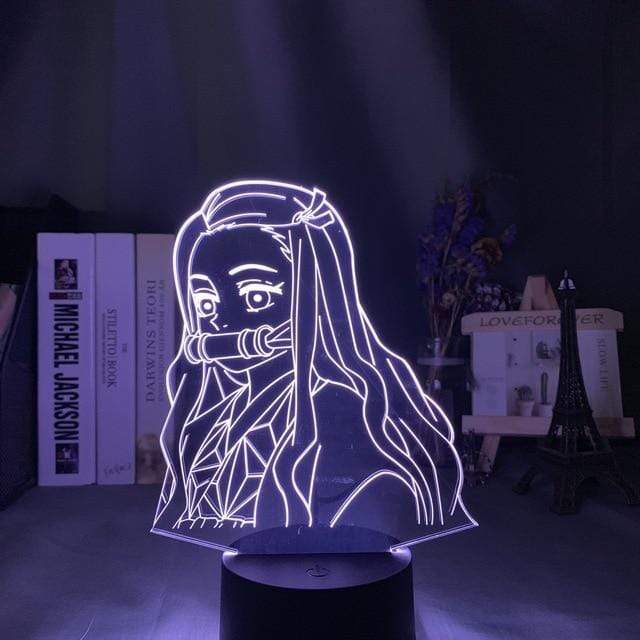Lampe Demon Slayer Agatsuma Zenitsu  lampe 3D led veilleuse décor manga