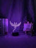 Lampe Fairy Tail Natsu Dragneel et Erza Scarlet Hugdécor veilleuse Lampe led 3D Fairy Tail