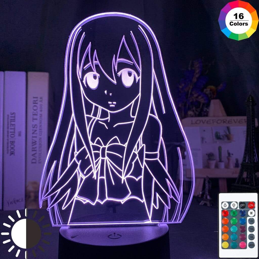 Lampe  Fairy Tail Ultear Milkovich Lampe Led 3D veilleuse Décor