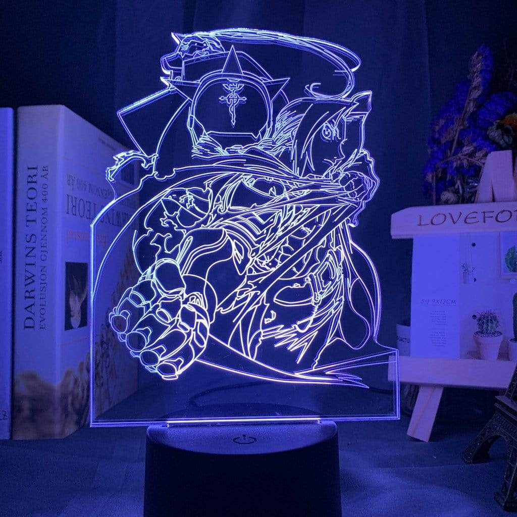 Lampe  Fullmetal Alchemist Edward Elric Figure Night Light lampe led 3D