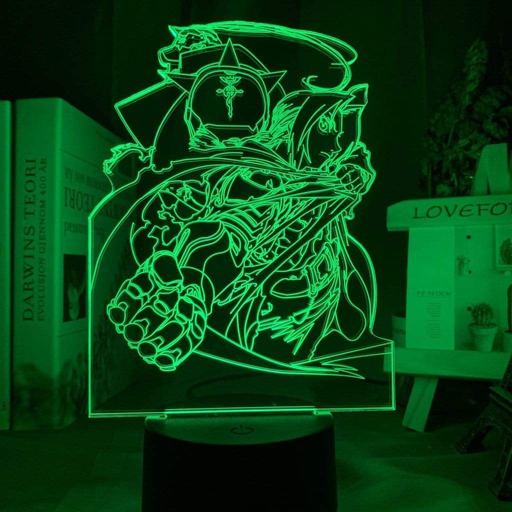 Lampe  Fullmetal Alchemist Edward Elric Figure Night Light lampe led 3D