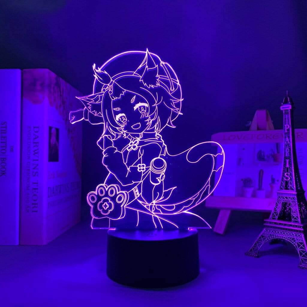 Lampe Genshin Impact Diona goodies anime manga lampe led 3D