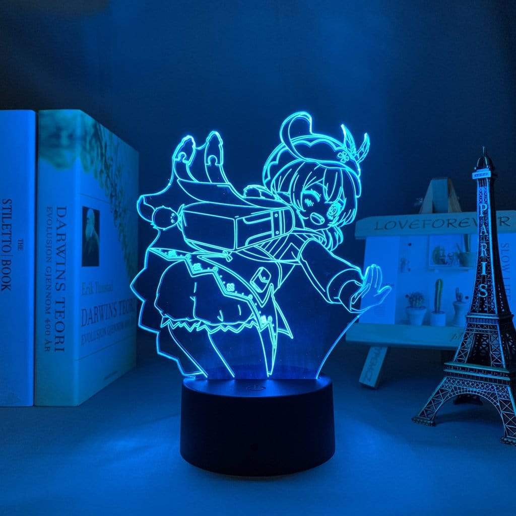 Lampe Genshin Impact Klee goodies jeux vidéos lampe led 3D