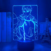 Charger l&#39;image dans la visionneuse de la galerie, Lampe Haikyuu Wakatoshi Ushijima goodies manga animé lampe led 3D