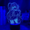 Charger l&#39;image dans la visionneuse de la galerie, Lampe High School DxD Rias Gremory goodies manga animé lampe led 3D cadeau décor