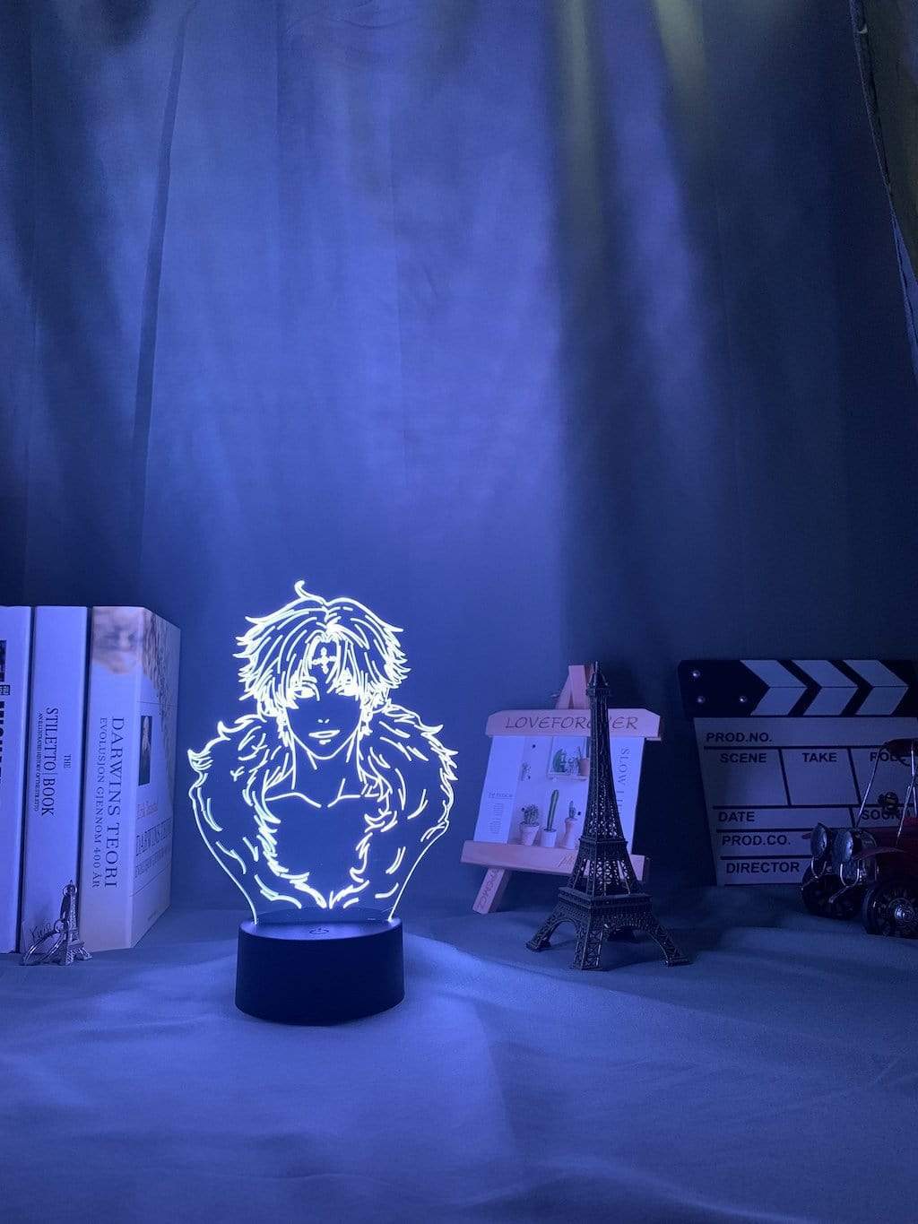 Lampe Hunter X Hunter Led Night Light Anime Lamp Kulolo for Bedroom Decor lampe led 3D