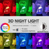 Lampe Hunter X Hunter Led Night Light Killua Zoldyck Figure Nightligh lampe led 3D