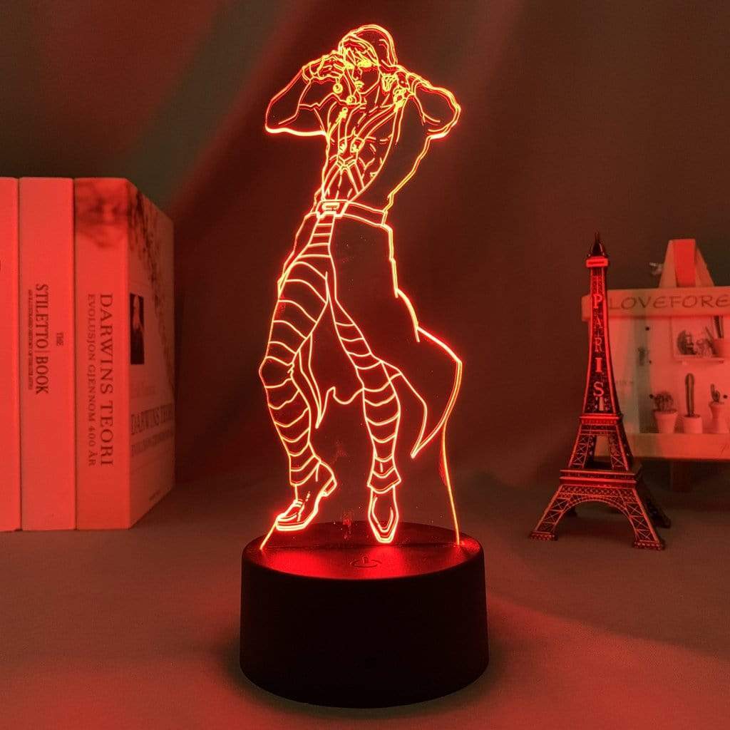 Lampe JoJo's Bizarre Adventure Risotto Nero goodies manga lampe led 3D