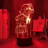 Lampe Kill La Kill Ryuko goodies manga animé lampe led 3D cadeau décor