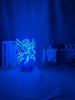 Charger l&#39;image dans la visionneuse de la galerie, Lampe Kimetsu No Yaiba Led Night Light Anime Demon Slayer Lamp for Bedroom Decor Agatsuma Zenitsu Light lampe led 3D