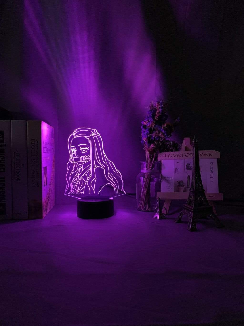 Lampe Kimetsu No Yaiba Nezuko Kamado  Lampe led 3D Décor
