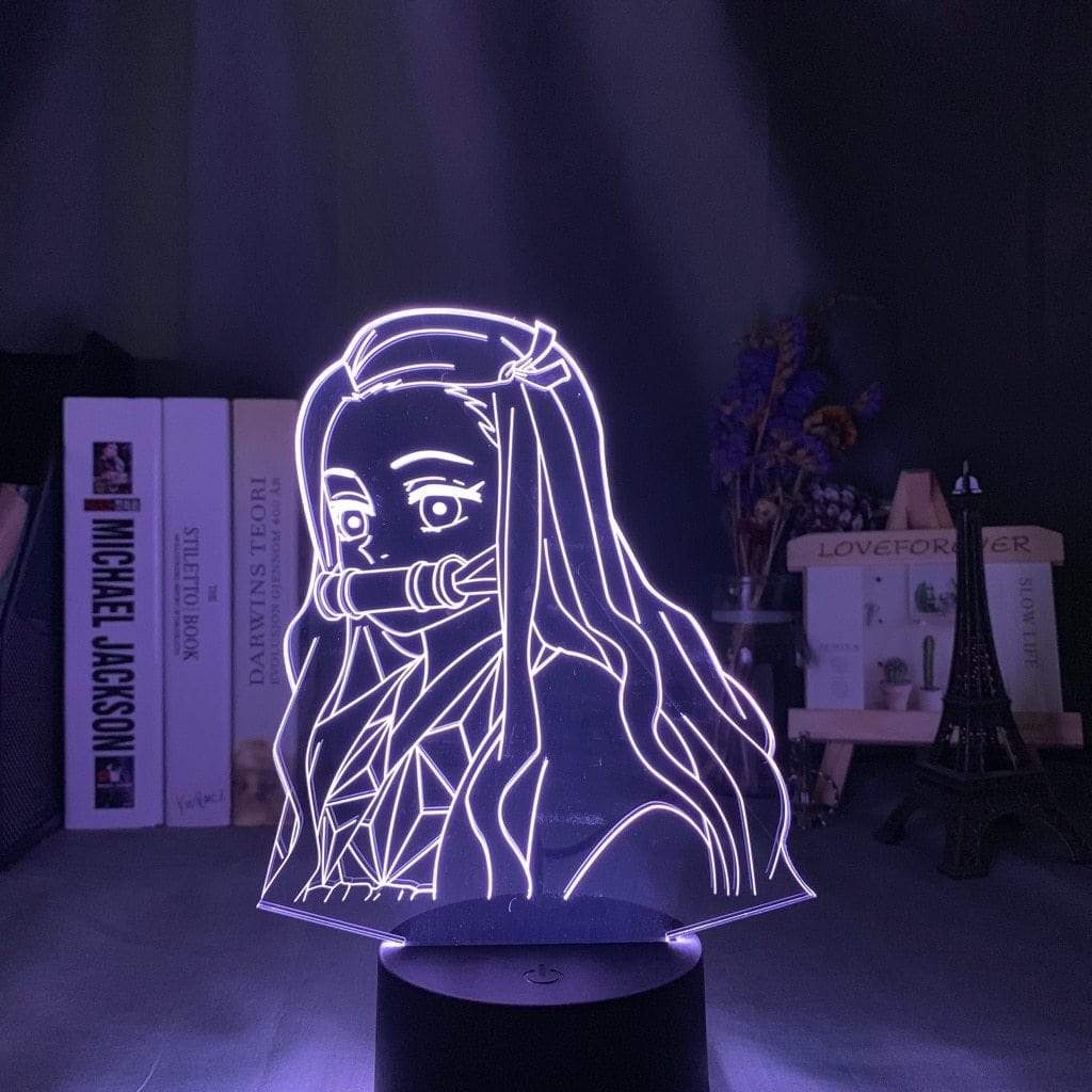 Lampe Kimetsu No Yaiba Nezuko Kamado  Lampe led 3D Décor