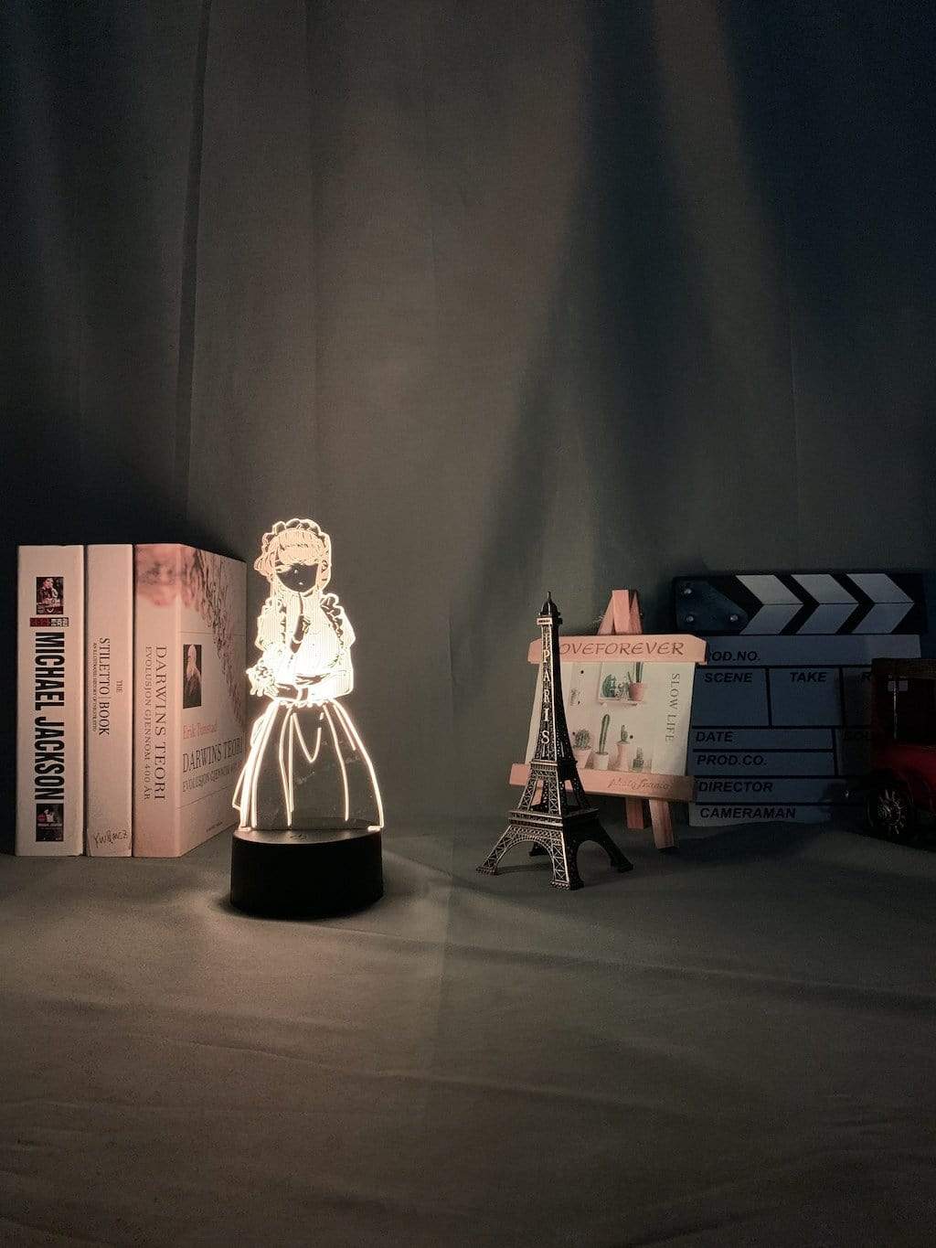 Lampe Komi Can't Communicate Anime Table Lamp for Kids Bedroom Decoration lampe led 3D