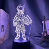 Lampe My Hero Academia Dabi Lampe Led 3D veilleuse Décor