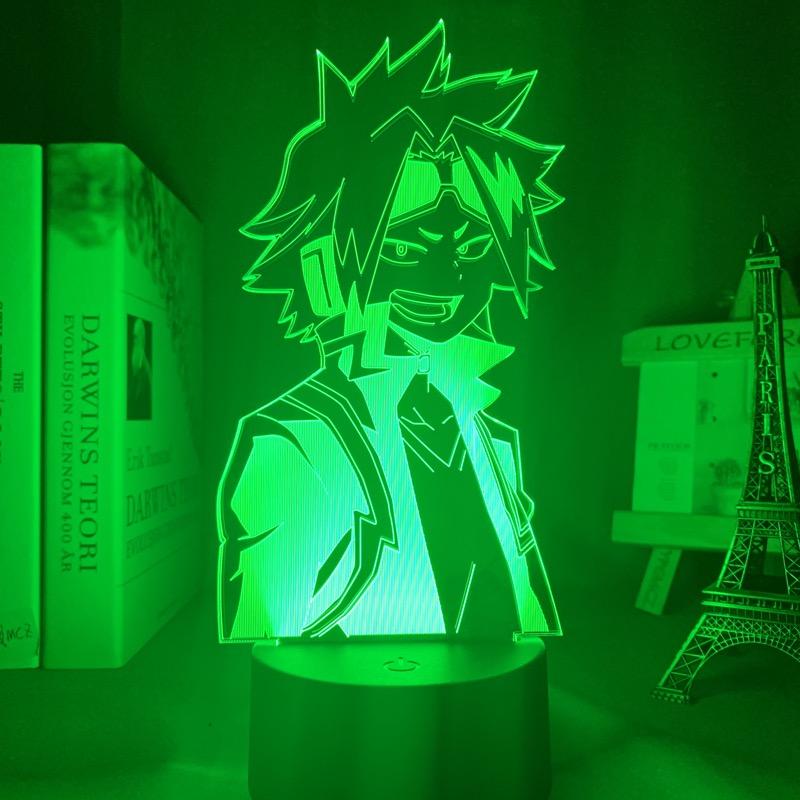 Lampe My Hero Academia Denki Kaminari goodies manga lampe led 3D