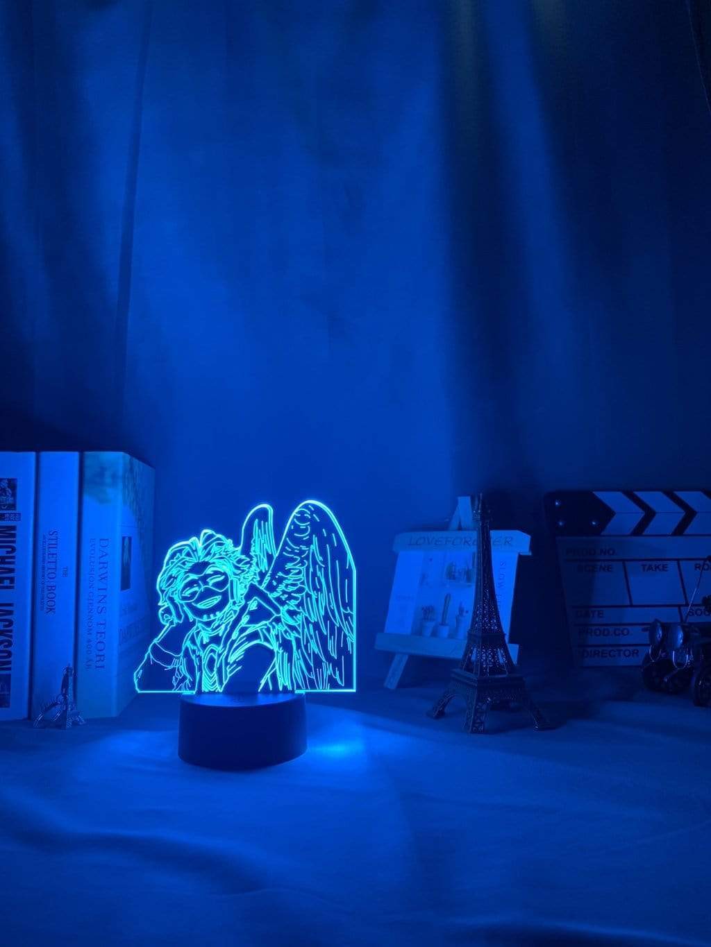 Lampe My Hero Academia Hawks Lamp Anime for Bedroom Decor lampe led 3D
