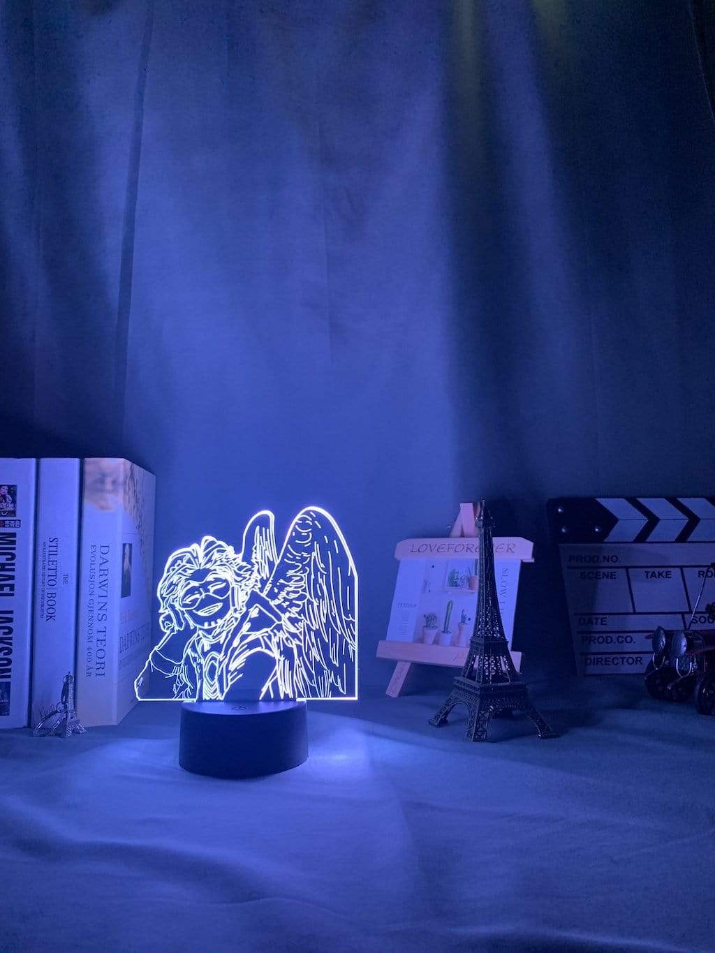 Lampe My Hero Academia Hawks Lamp Anime for Bedroom Decor lampe led 3D