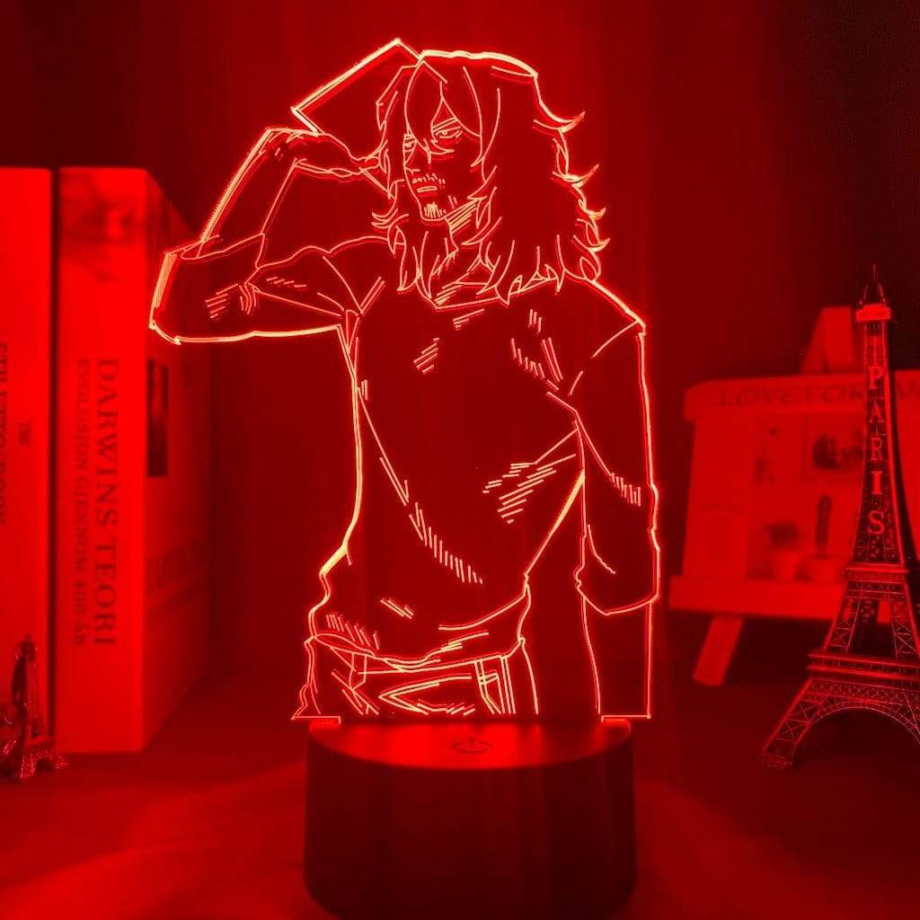 Lampe My Hero Academia Shota Aizawa Light for Bedroom Decor Manga Aizawa Lamp My Hero Academia lampe 3D