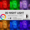 Lampe My Hero Academia Shoto Todoroki Face Design Led Night Light lampe led 3D