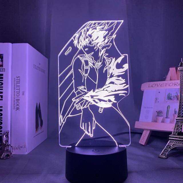 Lampe My Hero Academia Shoto Todoroki for Bedroom Decor lampe led 3D