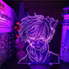 Charger l&#39;image dans la visionneuse de la galerie, Lampe MY HERO ACADEMIA Todoroki Shoto Fire Ice 3D ANIME LAMP Boku no Hero Academia lampe led 3D