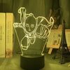 Charger l&#39;image dans la visionneuse de la galerie, Lampe One Punch Man Saitama  Lampe led 3D Décor