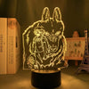 Lampe Princess Mononoke lampe led 3D goodies manga animé