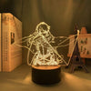 Charger l&#39;image dans la visionneuse de la galerie, Lampe snk Attack on Titan 3d Lamp Levi Ackerman goodies manga animé