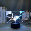 Charger l&#39;image dans la visionneuse de la galerie, Lampe snk Attack on Titan Eren Yeager goodies manga animé lampe led 3D