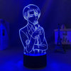 Charger l&#39;image dans la visionneuse de la galerie, Lampe snk Attack on Titan Levi Ackerman Rose goodies manga lampe led 3D cadeau décor