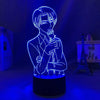 Charger l&#39;image dans la visionneuse de la galerie, Lampe snk Attack on Titan Levi Ackerman Rose goodies manga lampe led 3D cadeau décor