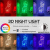 Lampe  Soul Eater Figure Nightlight for Kids Bedroom Decor lampe led 3D