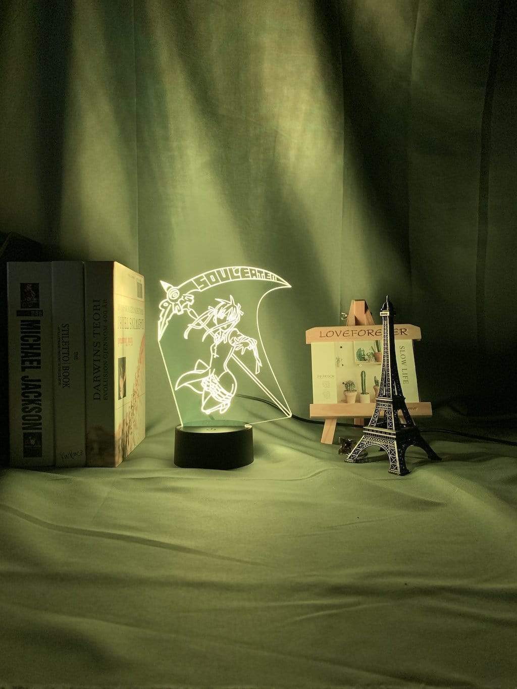 Lampe Soul Eater Maka Albarn Figure Kids Led Night Light lampe led 3D