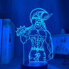 Lampe The Seven Deadly Sins Escanor Light for Bed Room Decor lampe led 3D