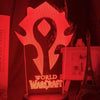 Lampe Warcraft Horde Lampe Led 3D veilleuse Décor