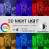 Lampe Your name Mitsuha Miyamizu Led Night Light Anime Lamp for Bedroom Decor lampe led 3D