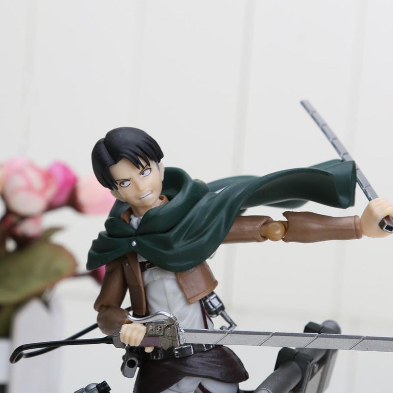 Figurine Articulée AOT<br>Levi Ackerman - Streetwear Style