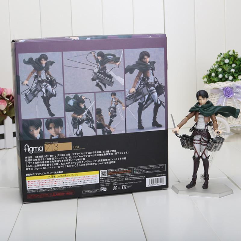 Figurine Articulée AOT<br>Levi Ackerman - Streetwear Style