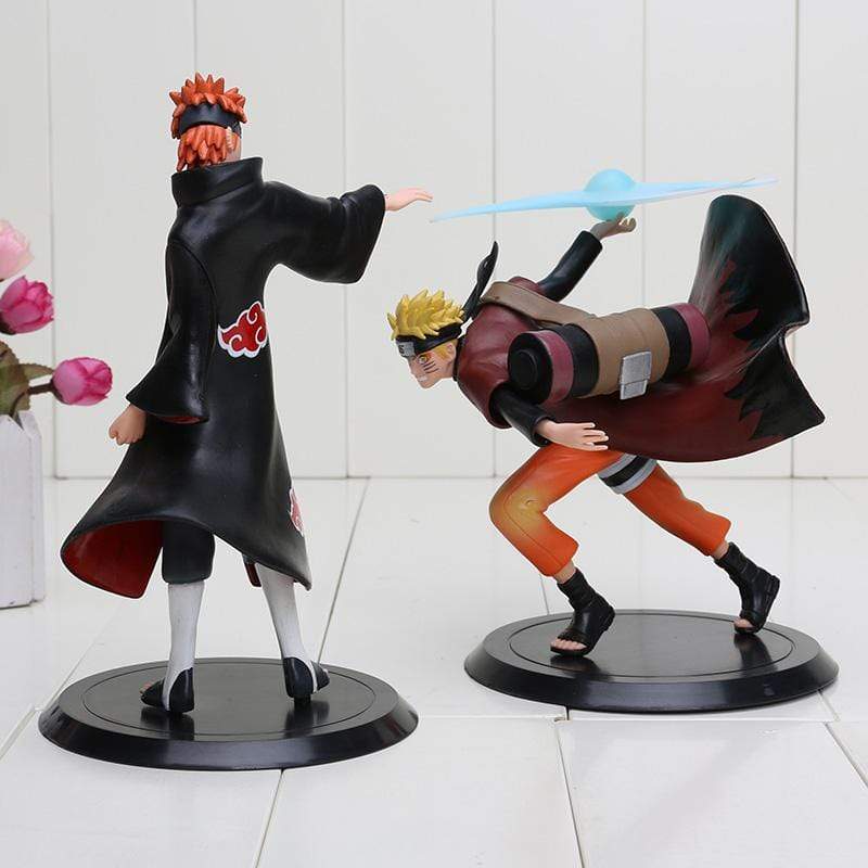 Lot de 2 ou 3 figurines Naruto Uzumaki Naruto VS Pain VS Sasuke