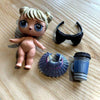 Lot Poupée LOL Surprise Glam Glitter Curious QT avec li sister