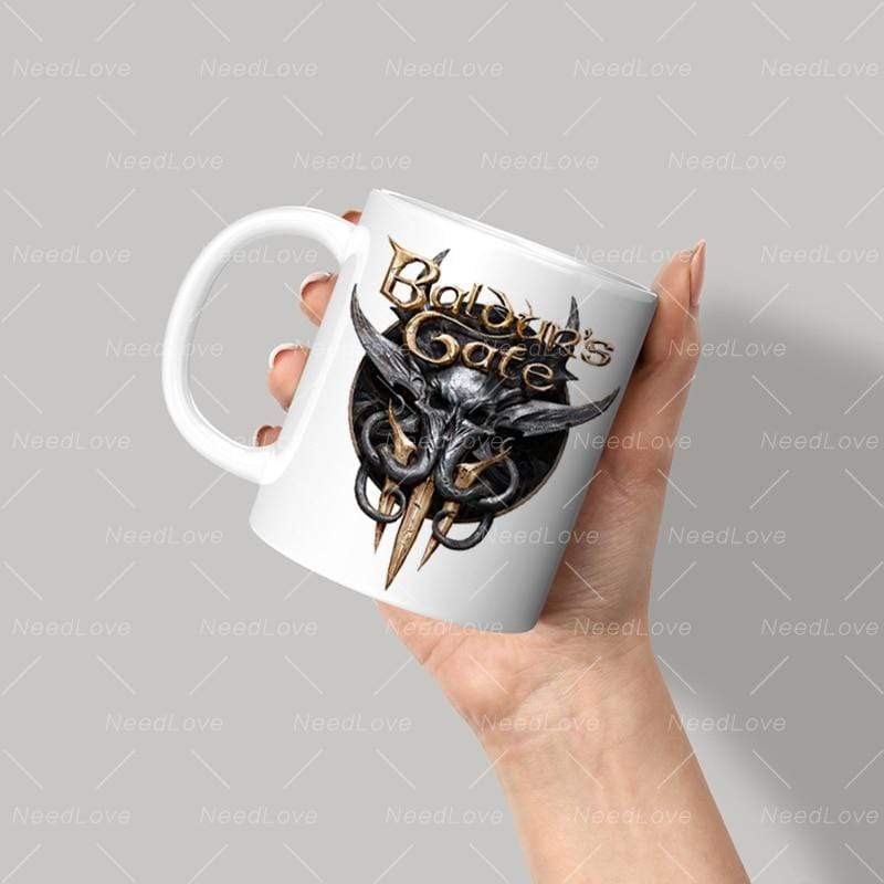 Mug Tasse BALDUR'S GATE 3 White Ceramique