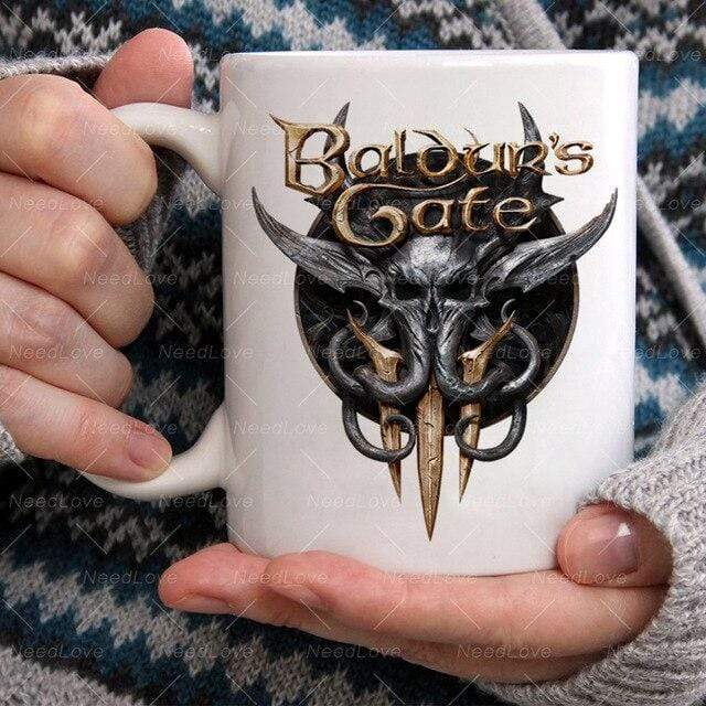 Mug Tasse BALDUR'S GATE 3 White Ceramique