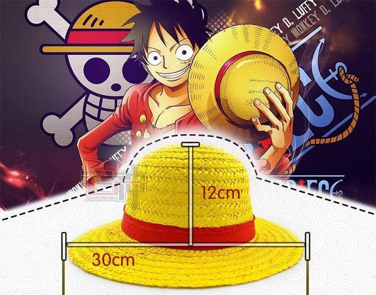 One Piece Monkey D luffy Chapeau en paille