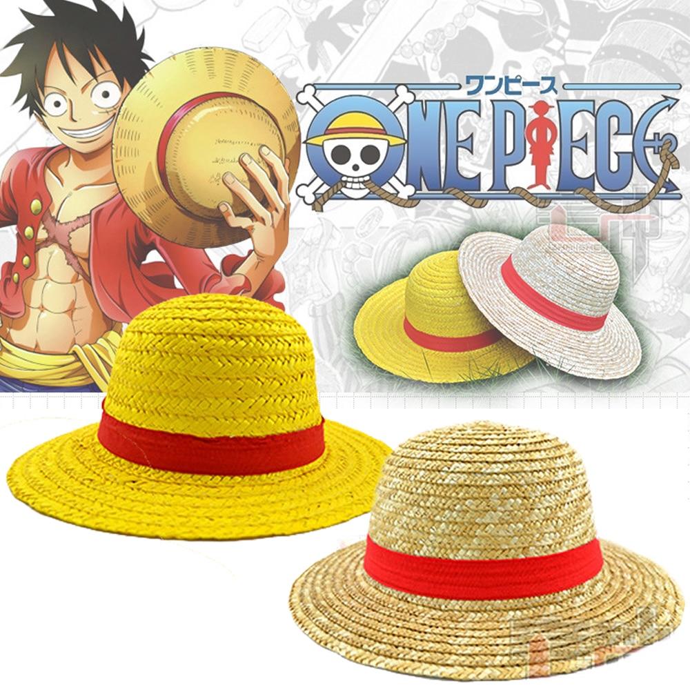 One Piece Monkey D luffy Chapeau en paille