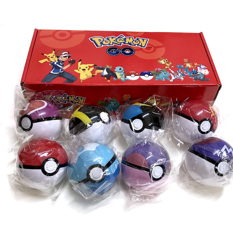 Pack 8 Pokeballs avec Pokemons
