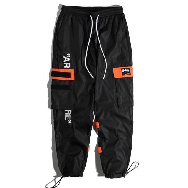 Pantalon "ARRE" x ORANGE™ - Noir / S - Boutique en ligne Streetwear