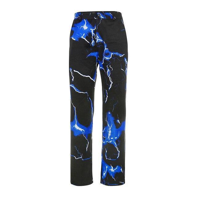 Pantalon BLACK THUNDER™ - Noir / L - Boutique en ligne Streetwear