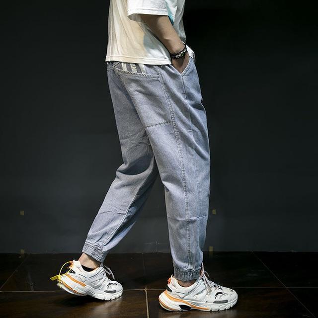 Pantalon JEANS x DENIM™ - Gris / S - Boutique en ligne Streetwear