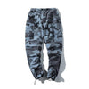 Pantalon STITCHING x CAMOUFLAGE™ - Bleu Camouflage / S - Boutique en ligne Streetwear